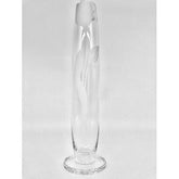Badash Clear and Frosted Tulip Vase - Eva Essentials